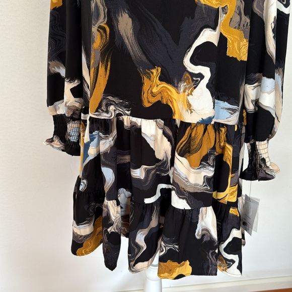 Nine West Long Sleeve Swing Dress. - Picture 3 of 6